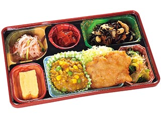 フライドチキン＆キーマカレー